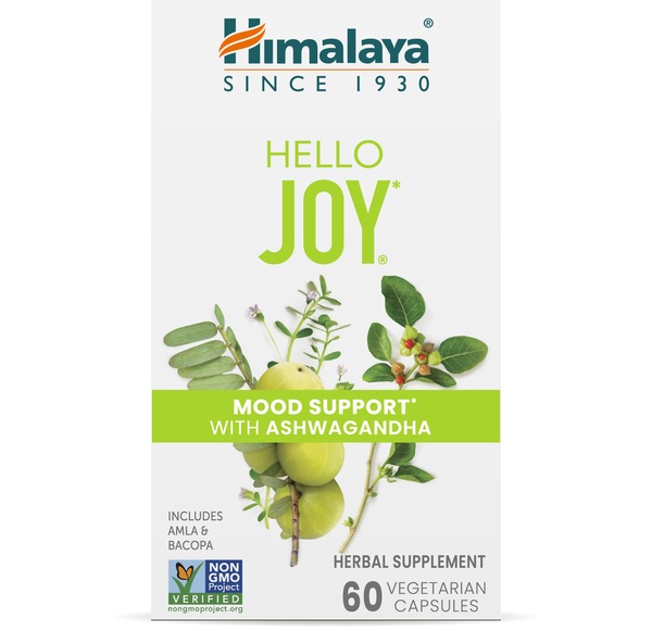 Himalaya Hello Joy Ashwagandha Mood Support Capsules, 60 CT
