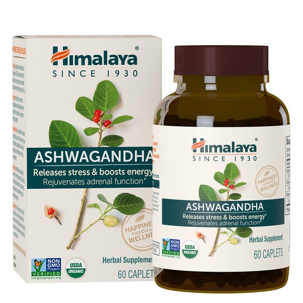 Himalaya Organic Ashwagandha, 60 CT