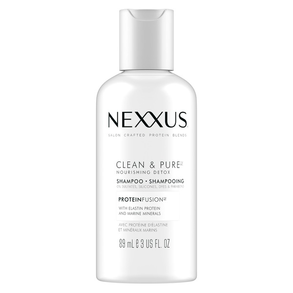 Nexxus Clean & Pure Nourising Hair Detox Shampoo, 3 OZ