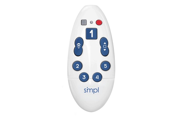 SiMPL oneCLICK TV Remote