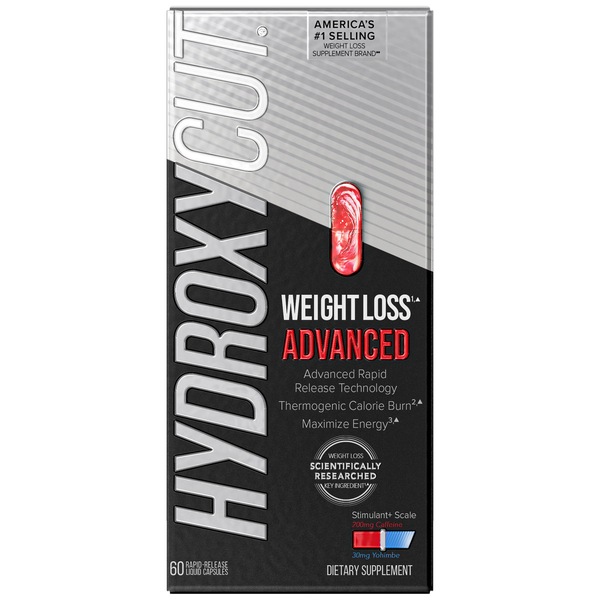 Hydroxycut Black Weightloss Advanced Supplement, 60 CT
