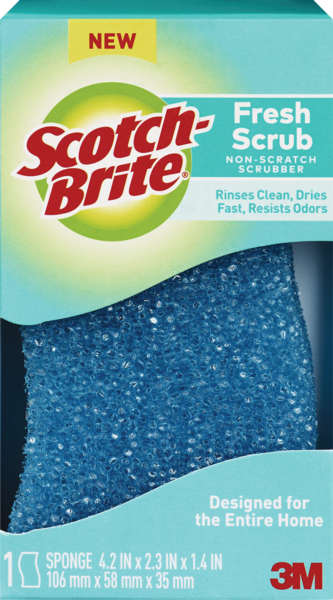 Scotch-Brite Scrub Fresh Scrubber Sponge