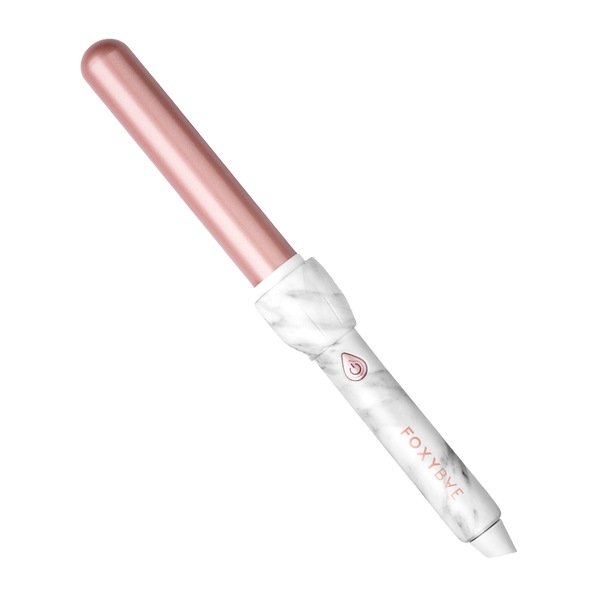 FoxyBae White Marble Rose Gold Curling Wand