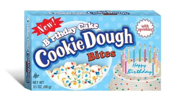 Cookie Dough Bites, Birthday Cake, 3.1 oz