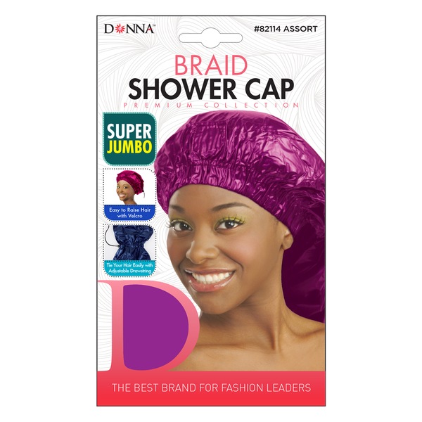 Donna Super Jumbo Braid Shower Cap
