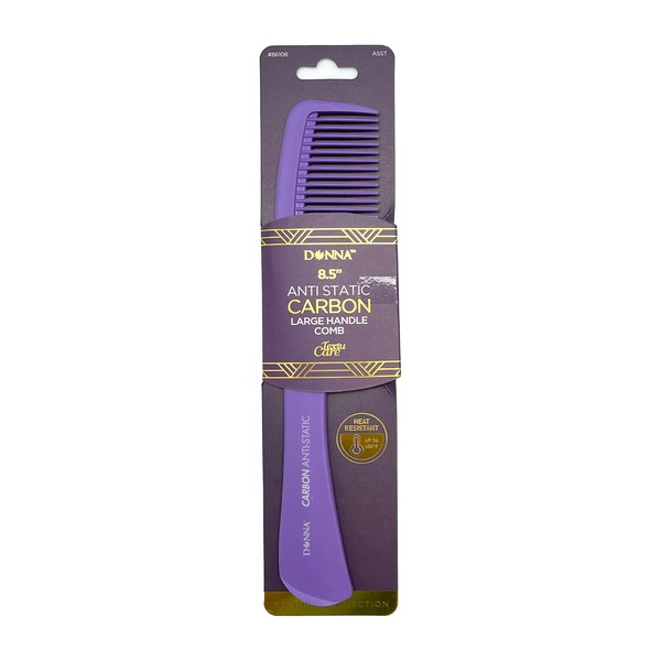 Donna Carbon Large Handle Comb
