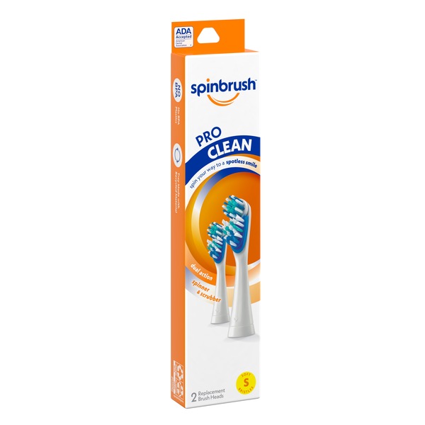 Arm & Hammer ProClean - Cabezales de repuesto para cepillo giratorio, suave