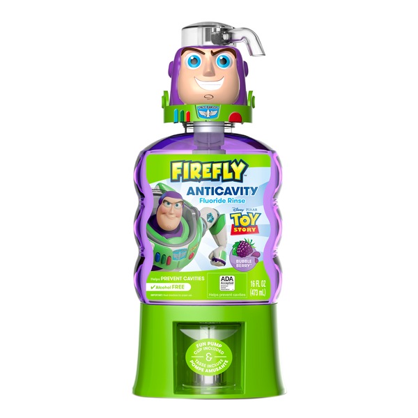 Firefly Buzz Anticavity Fluoride Rinse, 16 FL OZ