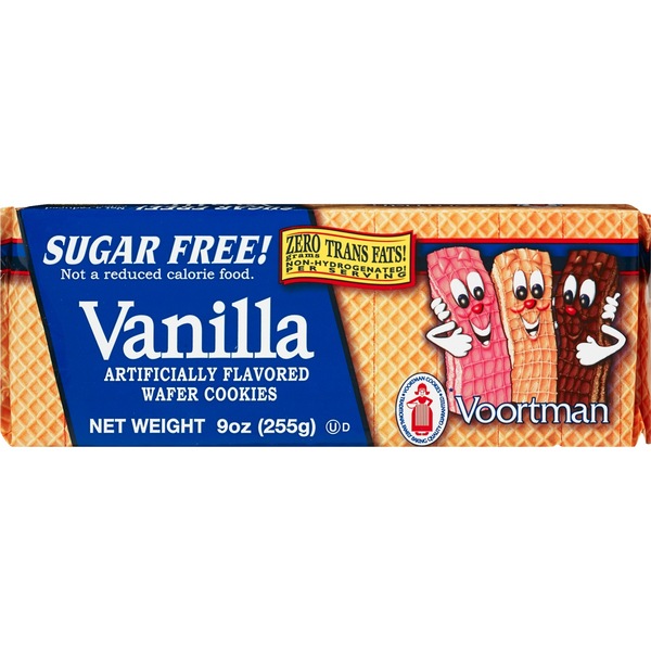 Voortman Sugar Free Vanilla Wafer Cookies