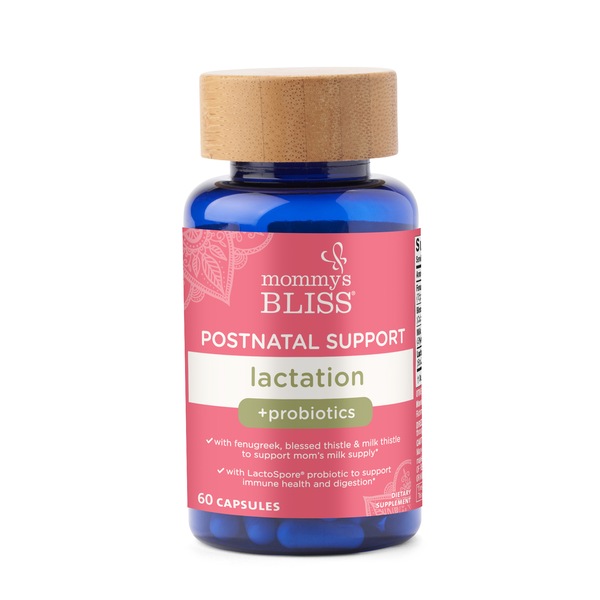 Mommy's Bliss Postnatal Lactation Support Capsules, 60 CT