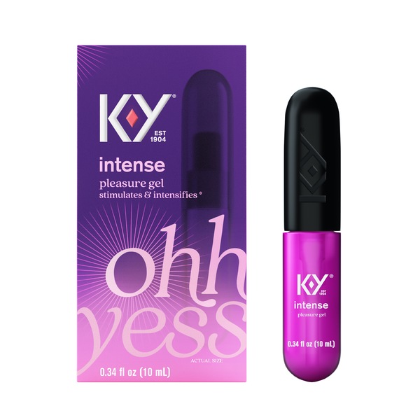 K-Y Intense - Gel para placer íntimo, 0.34 oz