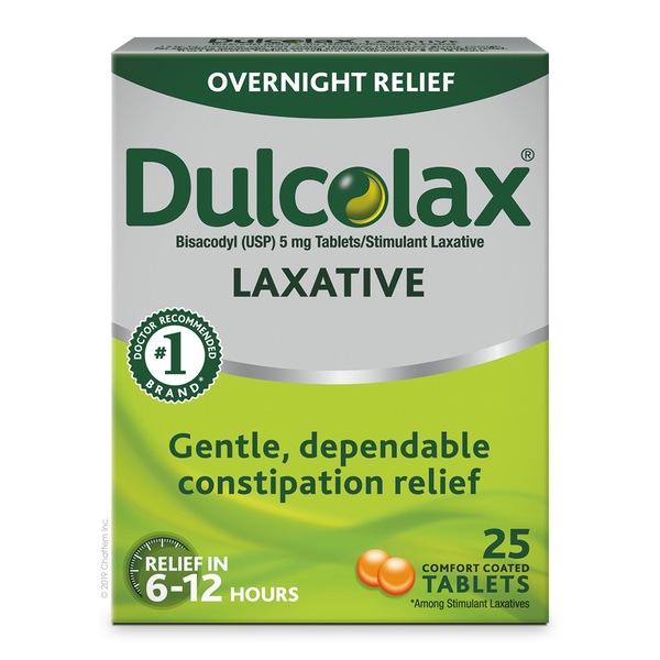 Dulcolax - Laxante en tabletas para alivio durante la noche