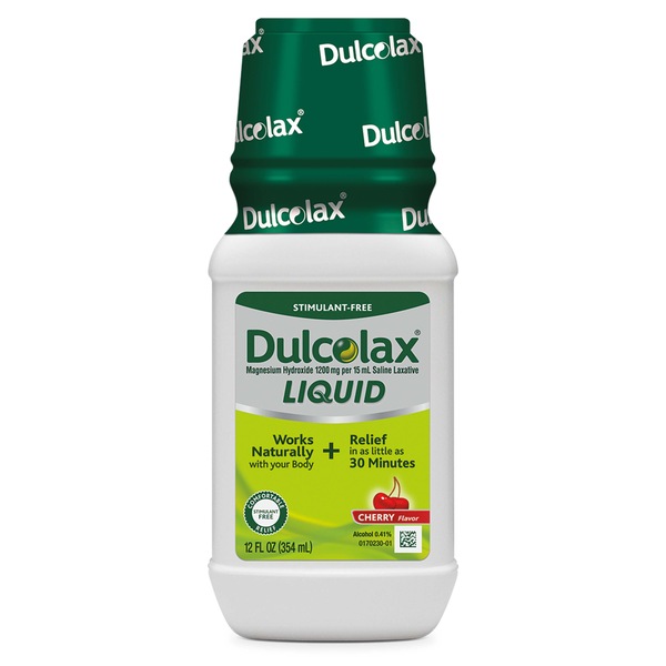 Dulcolax Liquid Laxative, Stimulant Free, 12 OZ