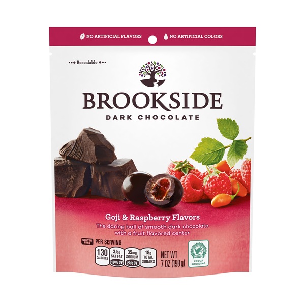 Brookside Dark Chocolate Goji Raspberry, 7 oz