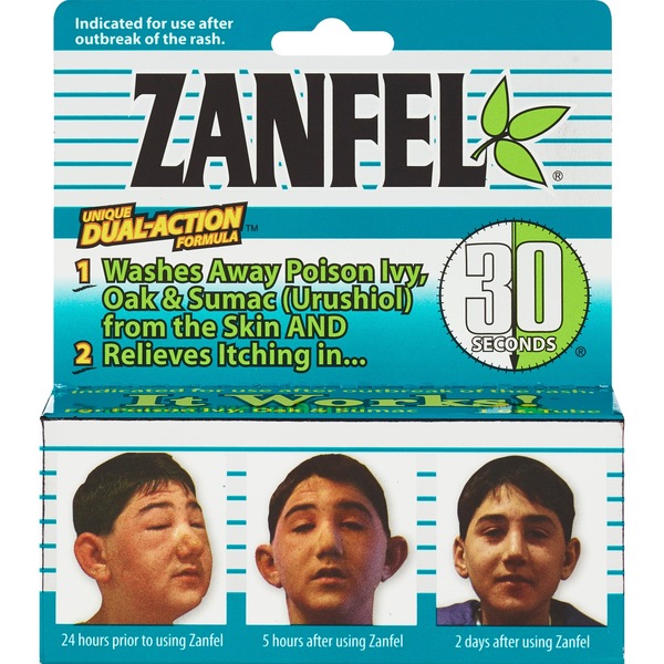 Zanfel Dual Action Poison Ivy, Oak and Sumac Wash