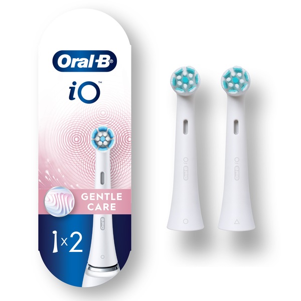 Oral-B iO Gentle Care Replacement Brush Heads, 2 CT