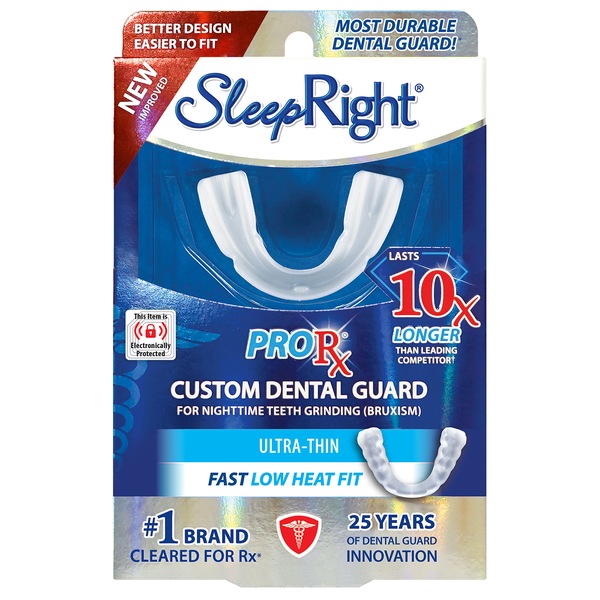 SleepRight ProRx Custom Dental Guard for Nighttime Teeth Grinding