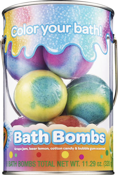 Crayola Bath Bombs, 8 CT