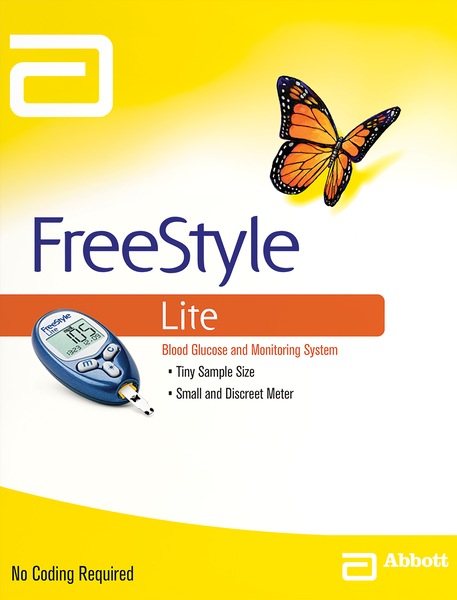 Freestyle Lite - Sistema de monitoreo de glucosa en sangre