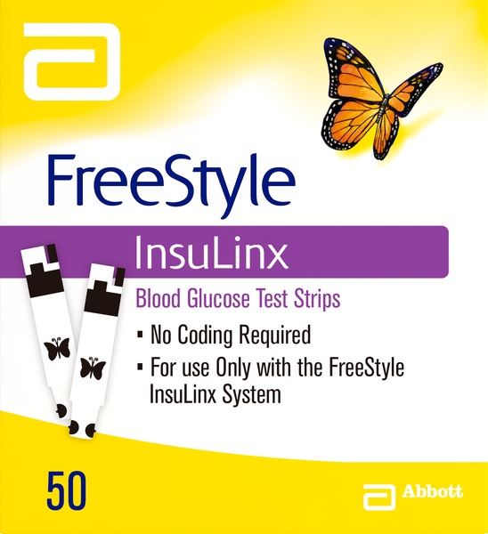 Freestyle InsuLinx Blood Glucose Test Strips