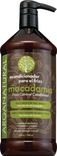 Argan Macadamia Frizz Control Conditioner, 34 OZ