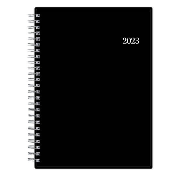 Blue Sky 2023 Tabbed Weekly and Monthly Planner, 6 in. x 9 in., Enterprise
