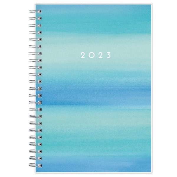 Blue Sky 2023 Tabbed Weekly and Monthly Planner, 5 in. x 8 in., Chloe Print