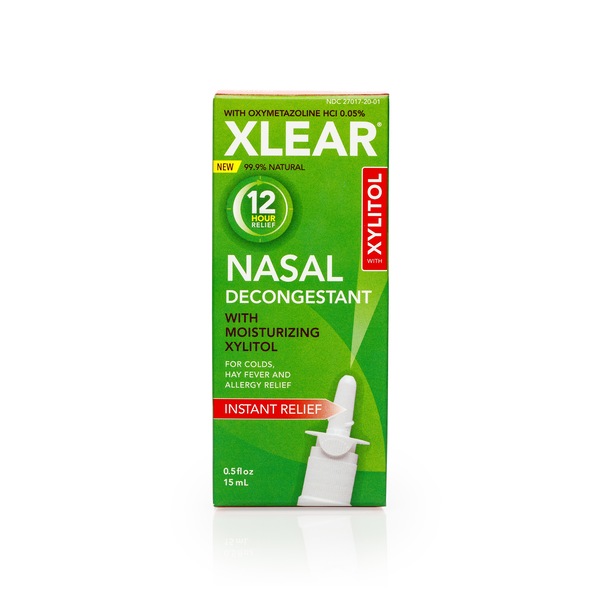Xlear 12 Hour Decongestant Nasal Spray