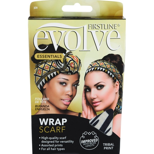Evolve Essentials - Pañoleta para la cabeza, estampado tribal