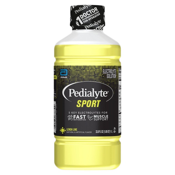 Pedialyte Sport Electrolyte Solution Ready-to-Drink, 33.8 OZ