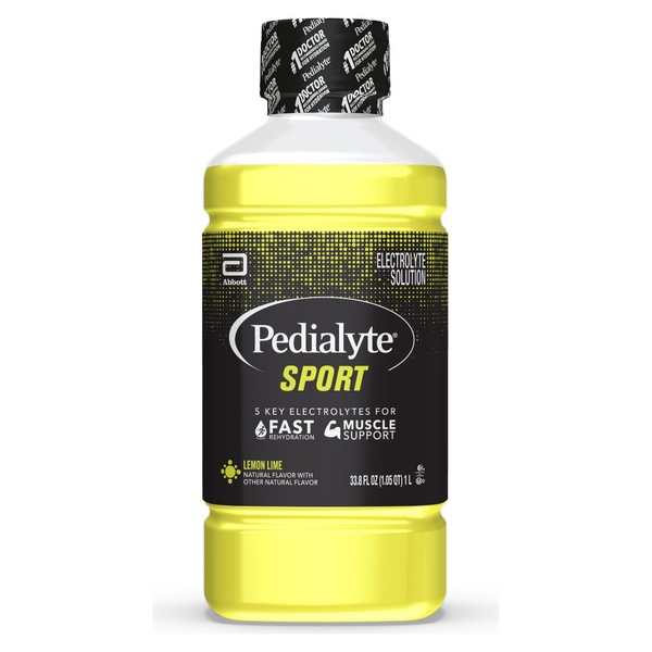 Pedialyte Sport Electrolyte Solution Ready-to-Drink, 33.8 OZ