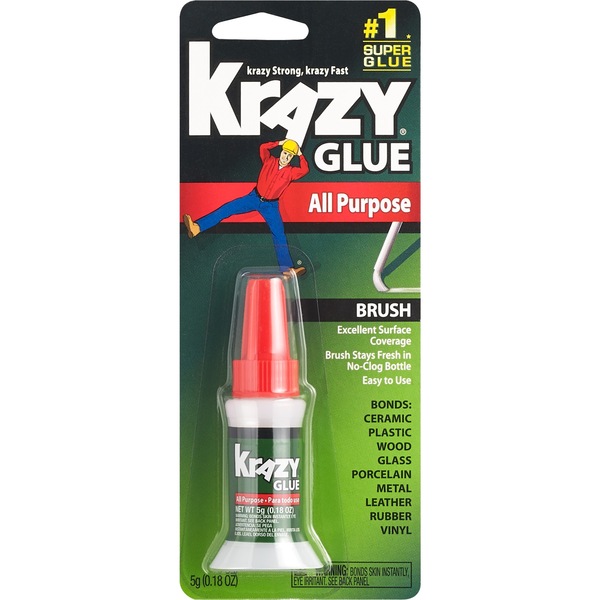 Elmer's Instant Krazy Glue - Pegamento multiuso con aplicador