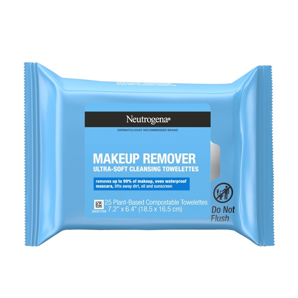 Neutrogena Makeup Remover Cleansing Towelettes, 25CT