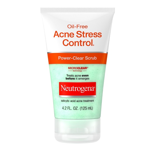 Neutrogena Oil-Free Acne Stress Control Power-Clear Scrub, 4.2 OZ