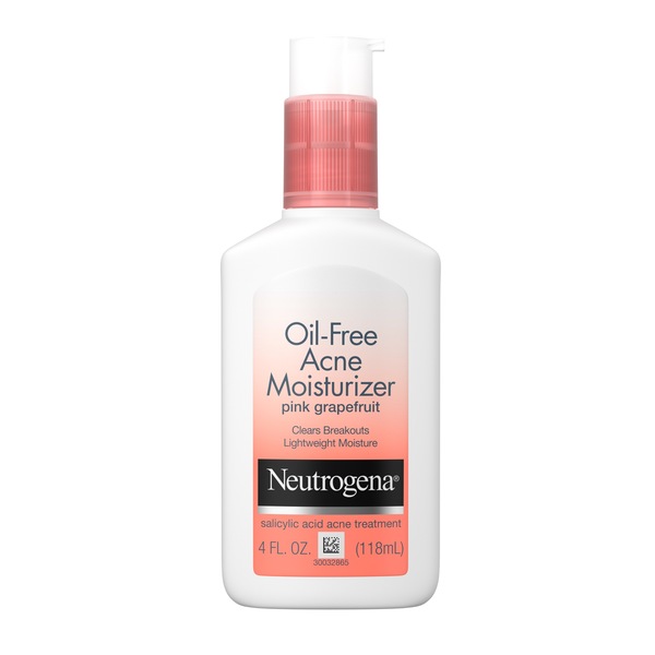 Neutrogena - Hidratante facial antiacné sin aceite, Pink Grapefruit, 4 oz