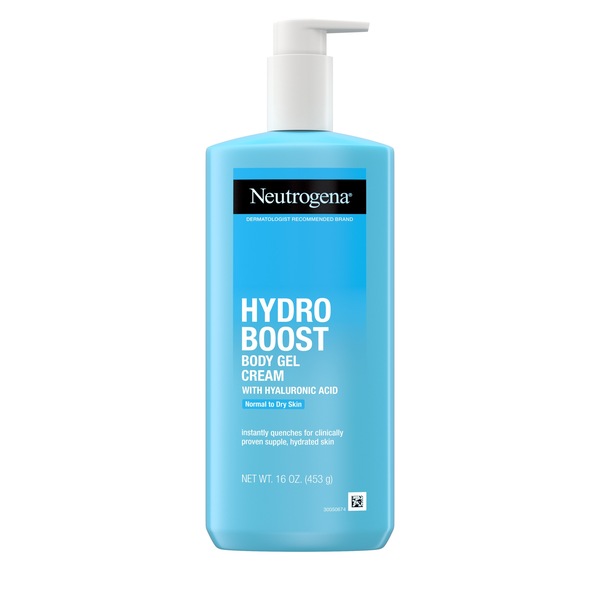 Neutrogena Hydro Boost - Crema hidratante en gel para el cuerpo con ácido hialurónico, 16 oz