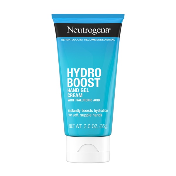 Neutrogena Hydro Boost - Crema en gel hidratante para manos con ácido hialurónico, 3 oz