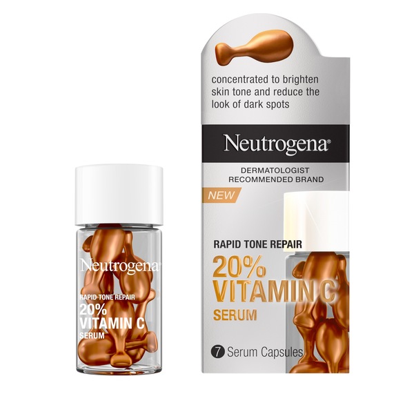 Neutrogena Rapid Tone Repair 20% Vitamin C Face Serum Capsules