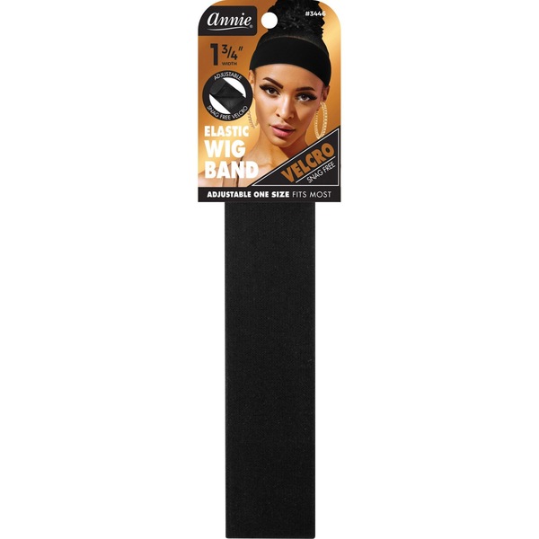 Annie Velcro Elastic Wig Band Silicone Grip, 4.5 cm, 1 CT
