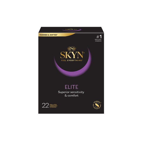 SKYN Elite Non-Latex Condom, 22 CT