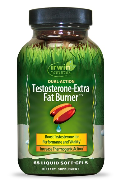 Irwin Naturals Testosterone-Extra Fat Burner, 68 CT