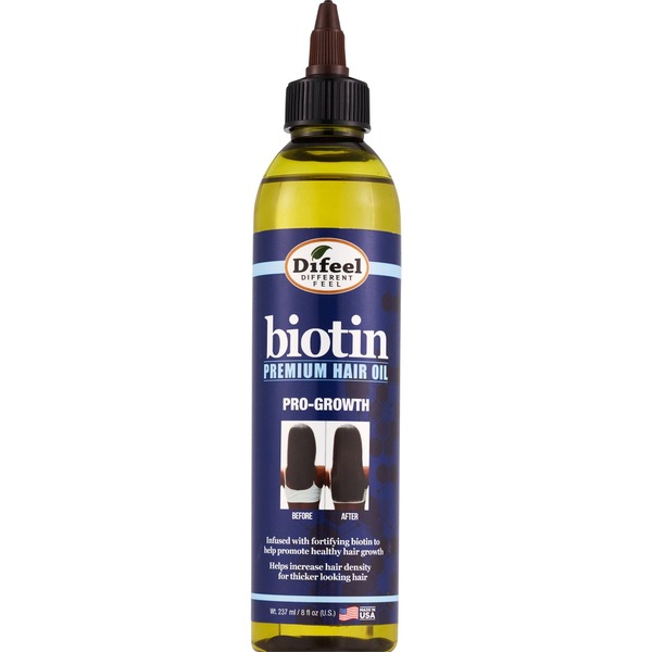 Difeel Premium Biotin Hair Oil, 8 OZ