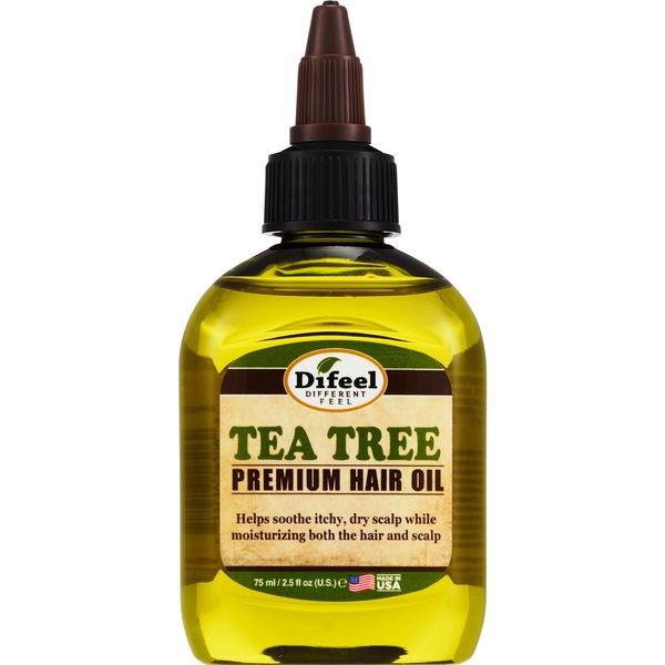 Difeel Tea Tree Premium Hair Oil, 2.5 OZ