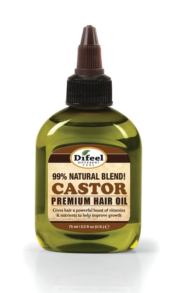 Difeel Premium Castor Hair Oil, 2.5 OZ