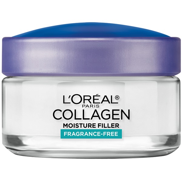 L'Oreal Paris Collagen Moisture - Crema facial para el día, sin fragancia, 1.7 oz