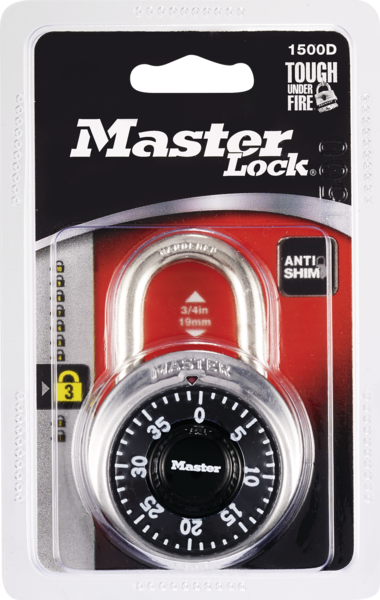 Master Lock - Candado de combinación