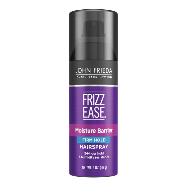 Frizz-Ease - Spray para el cabello con barrera antihumedad, gran fijación