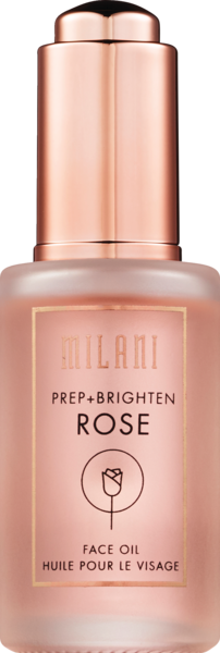 Milani Prep & Brighten - Aceite para el rostro, Rose, 1 oz
