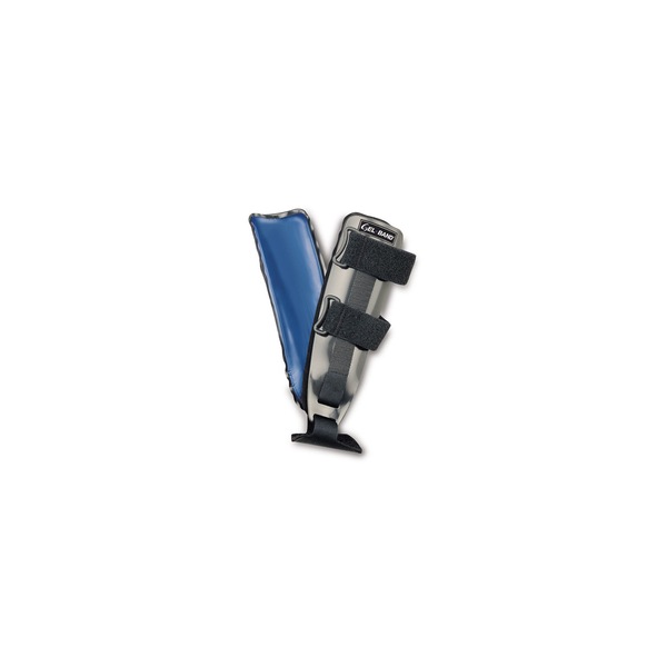 Gel-Band Slim Gel Liner Stirrup Ankle Brace, Black