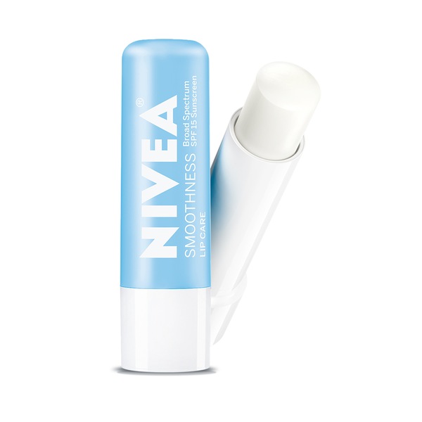 NIVEA Smoothness Lip Care with Broad Spectrum SPF 15 Sunscreen